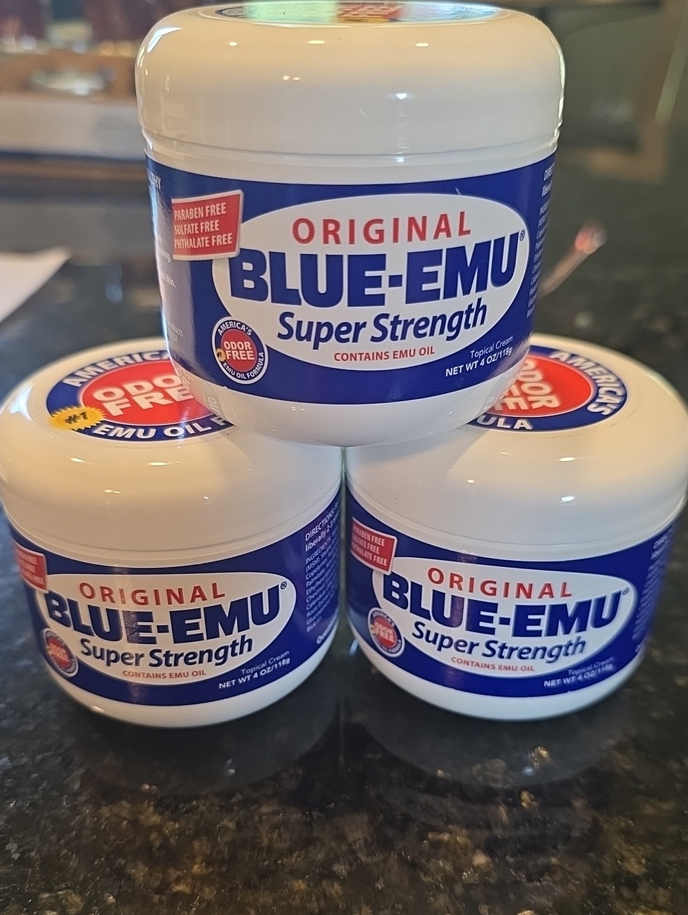 Original Super Strength Moisturizer for Men - White & Blue